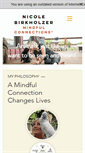 Mobile Screenshot of mindful-connections.com